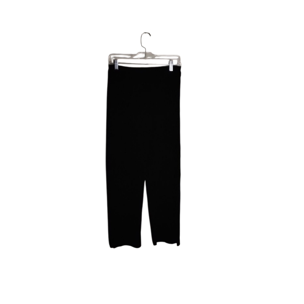 Chico's Women's 0 Black Pull-on Stretchy Straight Leg Pant